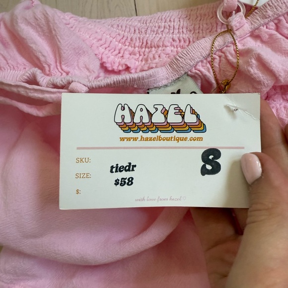 Pink Ruffle Dress - Picture 3 of 3